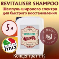 H-Project - REVITALISER SHAMPOO 5 л - Шампунь широкого спектра действия для быстрого восстановления поврежденной шерсти